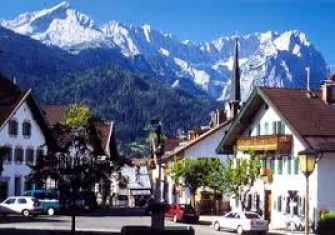 Гармиш-Партенкирхен, Бавария, Германия