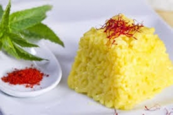 Ризото с шафран