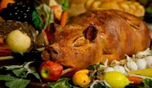 В чужбина на масата