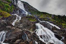 водопадите Лангфос, Норвегия