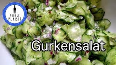 Gurkensalat (Салата от краставици)