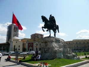 Албания Площад Скандербег